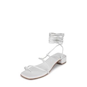 NEW Jeffrey Campbell Agate-2 Sandals White Sz 8